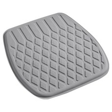 小麥購物 車用凝膠坐墊 L3000, 1個, 灰色