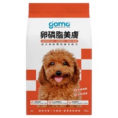 GOMO PET FOOD 成犬用 無榖雙效護毛配方乾飼料, 1袋, 1.8kg, 雞肉 + 鱈魚