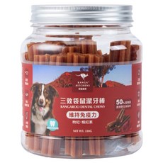 KANGA KITCHENS 澳洲袋鼠廚房 三效袋鼠潔牙棒, 1個