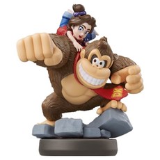 Nintendo 任天堂 amiibo 公仔, 1個, 單一商品, 咚奇剛 + 寶琳
