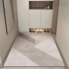 AFAMIC 艾法 高質感玄關止滑落塵刮泥吸水腳踏地毯/比利時絲圈絨印花TPR地墊, 1個, 七字排線