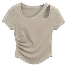 Bodybliss 肩部造型短版上衣 J33441DY