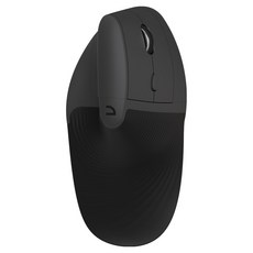 앱코 인체공학 WIRELESS FREE 무선 버티컬 마우스 WEM65, Black Black