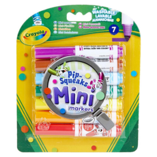 Crayola 繪兒樂 迷你可水洗彩色筆 尖頭, 7個, 1組