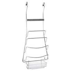 CAXXA 凱撒 不銹鋼廚房易利鉤鍋蓋收納架, 1個, 銀色