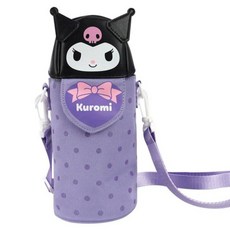 WINGHOUSE Kuromi 庫洛米頭型水瓶袋 SC0553, 1個, 紫色