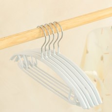 Back to Basics 兒童防肩角針織防滑塗層衣架, 白色, 10個