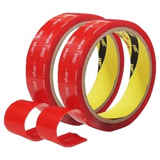 3M VHB 3M 超強力壓克力泡棉透明雙面膠帶 20mm x 2.2m, 2個