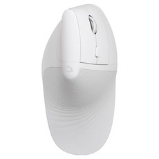 앱코 인체공학 WIRELESS FREE 무선 버티컬 마우스 WEM65, White