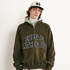 Ebbets Field 運動風半拉鍊大學T