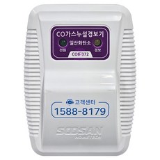 SOOSAN 插入式瓦斯洩漏警報器, 1個, 白色