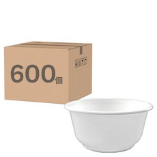 萬福 白色700射出碗, 600個裝, 1箱