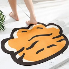 AFAMIC 艾法 萌虎系吸水腳踏地墊/橡膠珪藻土軟墊