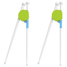 兒童學習筷, 2個, 白色