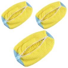 Locus 防變形運動鞋洗衣袋, 3個, 黃色