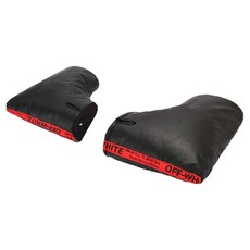 小麥購物 立體反光條防水機車手把套 雙封口 L2959, 紅色