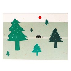 KerKerland 插畫明信片, 1個裝, 一起去旅行吧