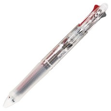 파이롯트 아크로볼 잉크 4색 볼펜 0.7mm, 투명, 1개