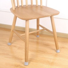 神崎家居 通用型矽膠靜音桌椅腳防護套16件組, 1套, 灰色