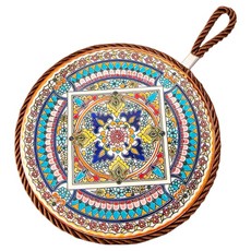 모노플리 레트로 세라믹 냄비받침, 사계, 1개