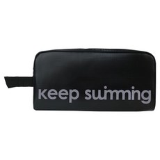 KeepSwimming 方形游泳包, 黑色