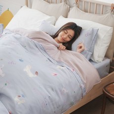 BUHO 布歐 300織100%TENCEL 純天絲 雙人兩用被