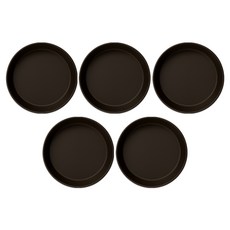 식스파머스 튼튼한 원형 화분 받침, 옹기색, 5개