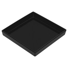 sixfarmers 堅固的正方形花盆底座, 1個, 黑色的