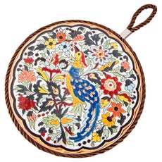 모노플리 레트로 세라믹 냄비받침, 봉황, 1개