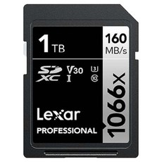 Lexar 雷克沙 Professional 1066x SDXC UHS-I 記憶卡, 1個, 1TB