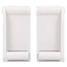 EDISH 磁吸紙巾架/收納架, 2個, 白色