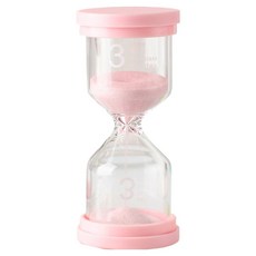 Him Room 簡約3分鐘沙漏 9.8 x 4.5 cm, 粉紅色