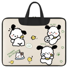 CASHCOO 가볍고 귀여운 노트북가방, 파차 세마리A, 1개