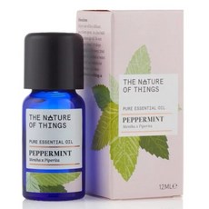 THE NATURE OF THINGS 自然之事 100%有機單方純精油 沁涼/清新/氣味防蚊蟲/注意力, 1個, 薄荷, 12ml