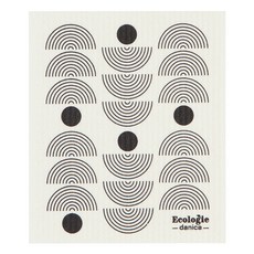 danica STUDIO Ecologie瑞典環保抹布 半圓圖騰, 1個