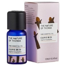 The Nature of things 自然之事 100%有機單方純精油 溫暖辛辣果香/振奮心情/舒緩鬱結/淨化防護, 1個, 12ml, 丁香花包