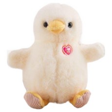 Miral Company 麻糬安撫玩偶, 1個, 可愛愛心小雞, 25cm