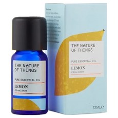 THE NATURE OF THINGS 自然之事 100%有機單方純精油 沁酸香氣/消除倦怠/事業亨通/防蚊蟲, 1個, 12ml, 檸檬
