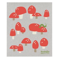 NOW 瑞典環保抹布 蕈菇, 1個