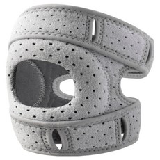 逍遙商會 關節墊 矽膠可調式護膝 灰色, 1個