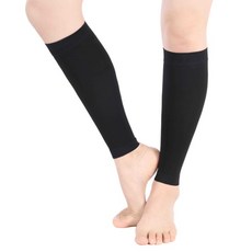 소요상회 빅사이즈 압박스타킹 블랙, 1세트, 종아리/무릎형