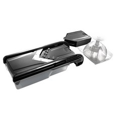 ibili 5in1附盒V型刨刀, 黑色, 1套