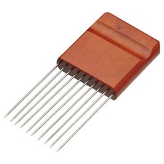 KitchenCraft 洋蔥切片固定叉, 1個, 褐色