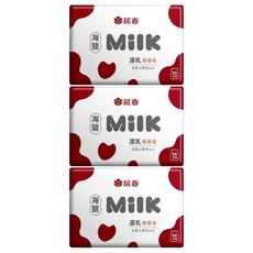 延春 海鹽Milk濃乳香香皂 白麝香, 3個, 85g