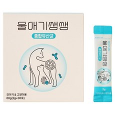디어랩스 반려동물 울애기쌩쌩 프로바이오틱스 종합영양제, 1개, 장건강/유산균, 60g
