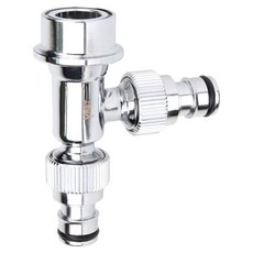 YNET 雙洗衣機連接一鍵式分水器, 1個, 單品