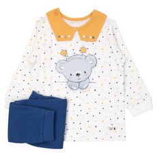 ORGANICMOM 男童Angry長袖棉質上下套裝 MFS1EE01