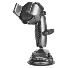 ARKON Robust 吸盤手機支架 3.75吋, 1個, 黑色