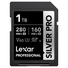 Lexar 雷克沙 Silver Pro SDXC UHS-II 記憶卡, 1個, 1TB