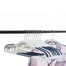 solve living 耐用防滑衣架, 藍色, 20個